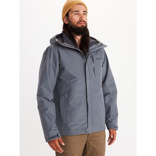 Marmot 3 in 1 Jacket Grey NZ - Minimalist Component Jackets Mens NZ6705982